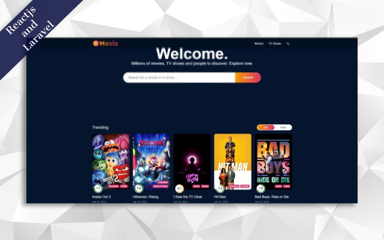 FlickFusion Movies Recommendation  Website